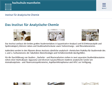 Tablet Screenshot of ac.hs-mannheim.de